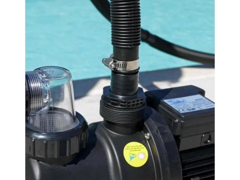 Poolomio Poolreinigung|Solarschlauch 32mm Schwarz mit Trennmuffen, 12 Meter