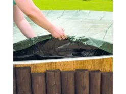 Winterplane Pool Winterabdeckung 110 my Rund 600 cm*Poolomio Discount