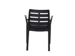 Progarden Stapelsessel Borneo 54 cm x 61 cm x 82 cm Anthrazit* Discount