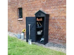 Promadino Balkonmöbel|Gartenschrank Babylon (BxTxH) 78 x 49,5 x 194,5 cm