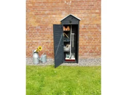 Promadino Balkonmöbel|Gartenschrank Babylon (BxTxH) 78 x 49,5 x 194,5 cm