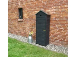 Promadino Balkonmöbel|Gartenschrank Babylon (BxTxH) 78 x 49,5 x 194,5 cm