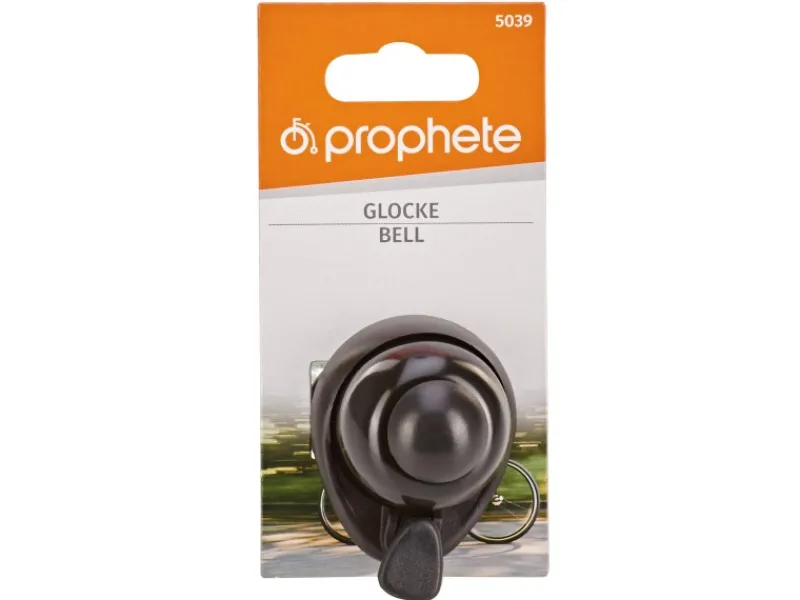 Prophete Fahrräder|Fahrrad-Glocke Ø 3 cm Schwarz
