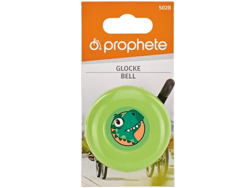 Prophete Fahrräder|Fahrrad-Glocke für Kinder Ø 5,5 cm Grün