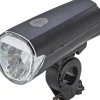 Prophete Fahrräder|LED-Batterieleuchten-Set 15-30 lx mit umschaltbarem LED-Scheinwerfer