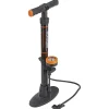 Prophete Sportgeräte|Fahrräder|Stand-Luftpumpe mit Manometer 56 cm für alle Ventilarten
