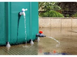 250 Liter Faltbare Regentonne Renata Wassertank Filter und Schlauchschnelladapter UV-Stabiles PVC*PROREGAL Best