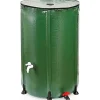 PROREGAL Regenwasser-Nutzung|500 Liter Faltbare Regentonne Renata Wassertank Filter und Schlauchschnelladapter UV-Stabiles PVC