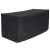PROREGAL Schutzhüllen|Abdeckhaube HxBxT 95x180x75cm Outdoor Gartenmöbel Bank Gartenbank Anthrazit Abdeckplane Schutzplane Schutzhülle