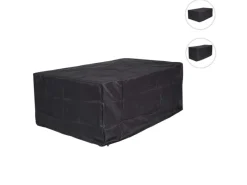 PROREGAL Schutzhüllen|Abdeckhaube HxBxT 95x180x75cm Outdoor Gartenmöbel Bank Gartenbank Anthrazit Abdeckplane Schutzplane Schutzhülle