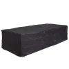 Abdeckhaube HxBxT 75x255x120cm Gartenmöbel Outdoor Tisch-Set Garnitur 0cm Anthrazit Abdeckplane Schutzplane Schutzhülle*PROREGAL