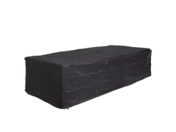 Abdeckhaube HxBxT 75x255x120cm Gartenmöbel Outdoor Tisch-Set Garnitur 0cm Anthrazit Abdeckplane Schutzplane Schutzhülle*PROREGAL