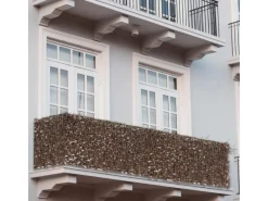 PROREGAL Balkonsichtschutz|Balkonsichtschutz 100x300x1cm Zaun Ahorn