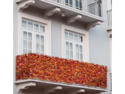 PROREGAL Balkonsichtschutz|Balkonsichtschutz 150x300x1cm Zaun Ahorn