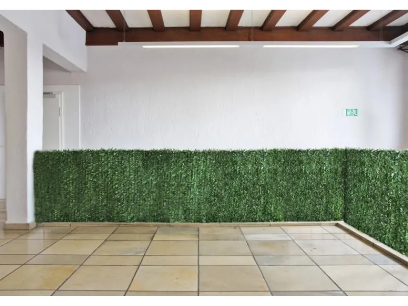 Balkonsichtschutz 100x500x1cm Zaun Tanne Hell*PROREGAL Outlet