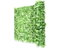 PROREGAL Balkonsichtschutz|Balkonsichtschutz 150x500x1cm Zaun Blatt Hell