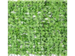 PROREGAL Balkonsichtschutz|Balkonsichtschutz 100x500x1cm Zaun Blatt Hell