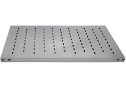 PROREGAL Gartenschränke|Edelstahlregal Stecksystem T-Profil HxBxT 200 x 100 x 40 cm 5 Ebenen Geschlitzter Fachboden Fachlast 150 kg Edelstahl Fachbodenregal