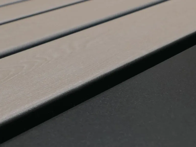 2er-Mülltonnenverkleidung Mit Pflanzkasten HxBxT 125x132x84 cm Anthrazit Holzoptik Hell Mülltonne 55kg*PROREGAL Online