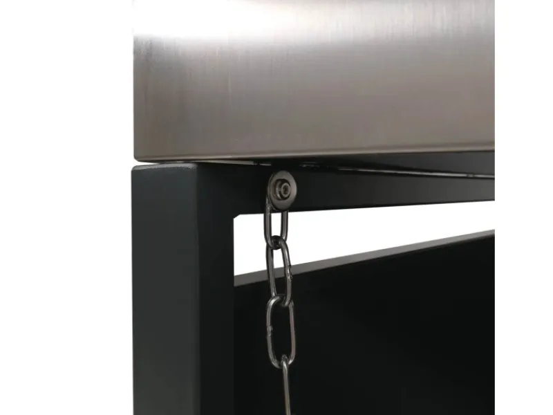 2er-Mülltonnenverkleidung Mit Pflanzkasten HxBxT 125x132x84 cm Anthrazit Holzoptik Hell Mülltonne 55kg*PROREGAL Online