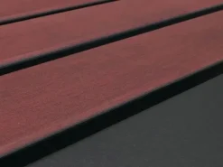 2er-Mülltonnenverkleidung Mit Deckel HxBxT 122x132x84 cm Anthrazit Holzoptik Dunkel Mülltonne 53kg*PROREGAL Outlet