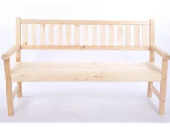 Gartenbank Grana HxBxT 90x154x70cm Ohne Abdeckung Natur*PROREGAL New