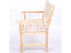 PROREGAL Outdoor-Spielzeug|Gartenbänke|Gartenbank Grana HxBxT 90x117x70cm Ohne Abdeckung Natur