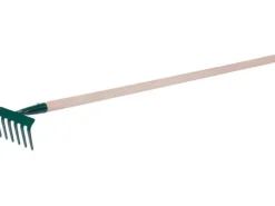 PROREGAL Gartenhandgeräte|Rechen|Gartenharke 109/1000 6 Zinken mit Griff