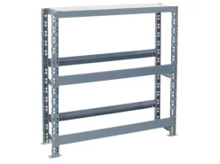 PROREGAL Universalboxen|Getränkekistenregal Getränkeregal Tegernsee XL HxBxT 110 x 110 x 30 cm 6 Kästen + Board