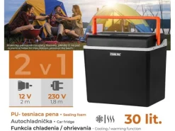 PROREGAL Kühlboxen|ICE-COOL Thermoelektrische Kühlbox mit Kühl- und Warmhaltefunktion 30 Liter