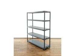 PROREGAL Sportgeräte|Kunststoffregal Grey Bear Tall HxBxT 180 x 130 x 46 cm Fachlast 70 kg