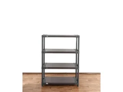 PROREGAL Sportgeräte|Kunststoffregal Grey Bear Low HxBxT 138 x 110 x 46 cm Fachlast 120 kg