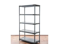 PROREGAL Sportgeräte|Kunststoffregal Grey Bear Tall HxBxT 180 x 90 x 46 cm Fachlast 120 kg