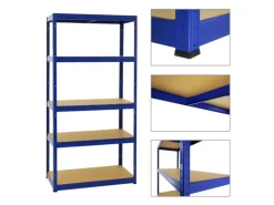 PROREGAL Sportgeräte|Mega Deal 3x Schwerlastregal Slim Elephant S HxBxT 180 x 90 x 45 cm 5 Ebenen Fachlast 350 kg