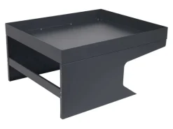 PROREGAL Rasenmäher|Mähroboter-Garage Mit Pflanzkasten 37x60x70cm Metall