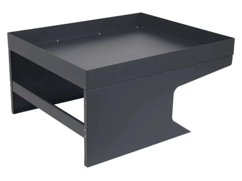 PROREGAL Rasenmäher|Mähroboter-Garage Mit Pflanzkasten 37x60x70cm Metall