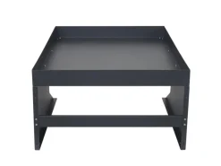 PROREGAL Rasenmäher|Mähroboter-Garage Mit Pflanzkasten 37x60x70cm Metall