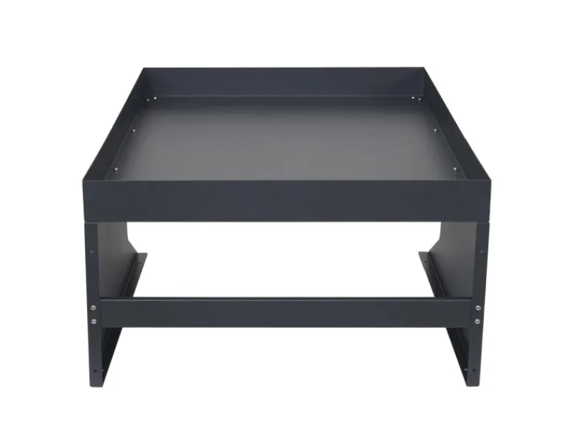 PROREGAL Rasenmäher|Mähroboter-Garage Mit Pflanzkasten 37x60x70cm Metall