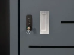 Mülltonnenbox 1er Mit Brennholzlager 125x130x80cm Erweiterbar Metall 45kg Anthrazit*PROREGAL Hot