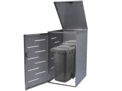 Mülltonnenbox XL 1er 116x71x98cm Erweiterbar 35kg*PROREGAL Outlet