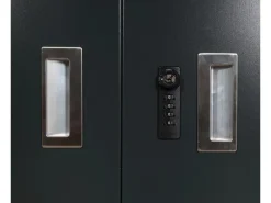 PROREGAL Weitere Ordnungssysteme Für Den Garten|Mülltonnenbox 154x160x136cm Anthrazit Müllcontainerbox Industrie-Abfallcontainer