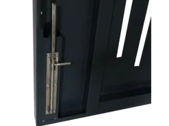 PROREGAL Weitere Ordnungssysteme Für Den Garten|Mülltonnenbox 154x160x136cm Anthrazit Müllcontainerbox Industrie-Abfallcontainer