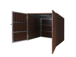 PROREGAL Weitere Ordnungssysteme Für Den Garten|Mülltonnenverkleidung HxBxT 172x213x160 cm Mülltonnenbox Mülltonnenabdeckung