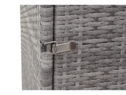 PROREGAL Weitere Ordnungssysteme Für Den Garten|Mülltonnenverkleidung HxBxT 110x65x66 cm Poly-Rattan 120L Mülltonnenbox Mülltonnenabdeckung