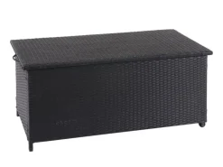 Poly-Rattan Kissenbox HxBxT 51x100x50cm Premium 170L Gartentruhe Auflagenbox Truhe*PROREGAL New