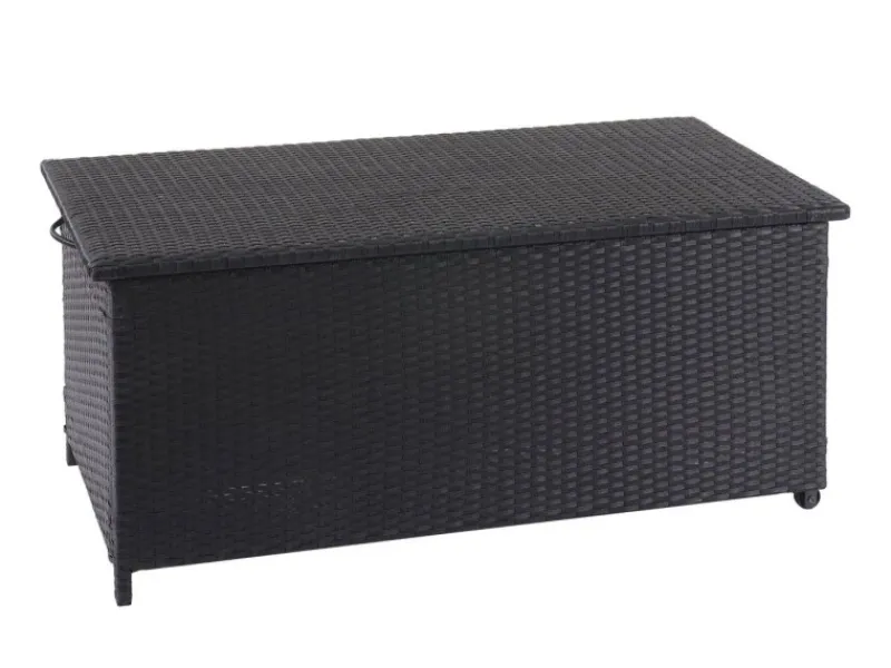 Poly-Rattan Kissenbox HxBxT 51x100x50cm Premium 170L Gartentruhe Auflagenbox Truhe*PROREGAL New