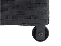 Poly-Rattan Kissenbox HxBxT 51x100x50cm Premium 170L Gartentruhe Auflagenbox Truhe*PROREGAL New