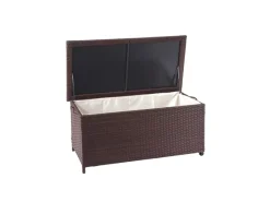 Poly-Rattan Kissenbox HxBxT 51x100x50cm Premium 170L Gartentruhe Auflagenbox Truhe*PROREGAL New