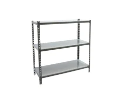 Schwerlastregal Baby Metal Shark HxBxT 90 x 80 x 50 cm Fachlast 180 kg Anthrazit-Verzinkt*PROREGAL Hot