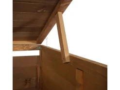 PROREGAL Weitere Ordnungssysteme Für Den Garten|XL 4er-/8er-Mülltonnenverkleidung HxBxT 126x316x98 cm Mülltonnenbox Mülltonnenabdeckung Holz